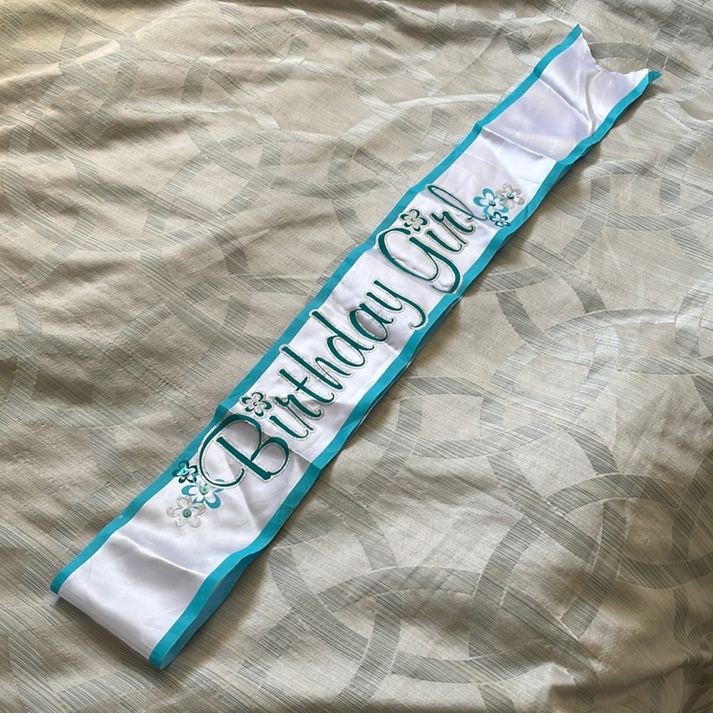 Birthday Girl Sash